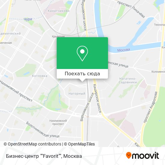 Карта Бизнес-центр ""Favorit""