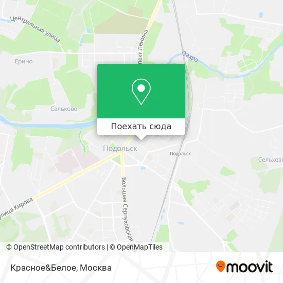 Карта Красное&Белое