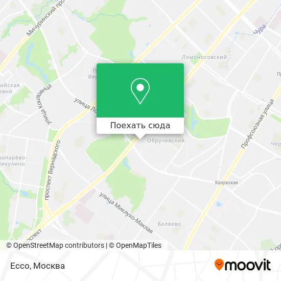 Карта Ecco