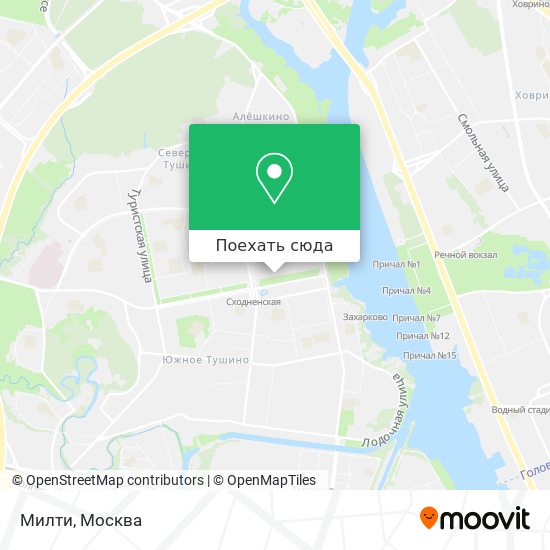 Милти карта москва