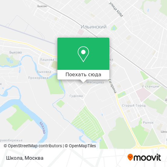 Карта Школа