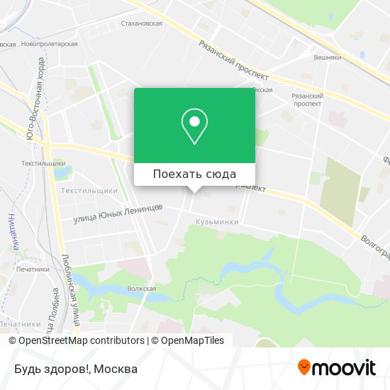 Карта Будь здоров!