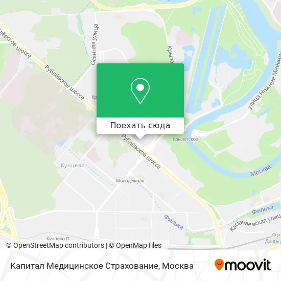 Карта Капитал Медицинское Страхование