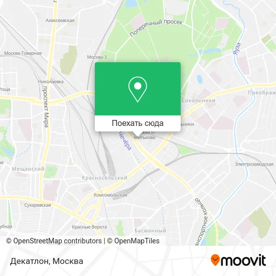 Карта Декатлон