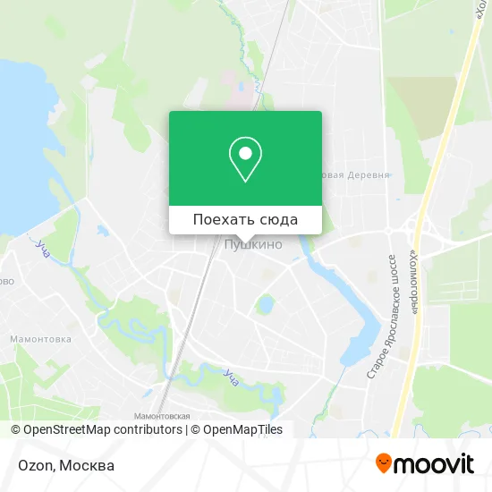 Карта Ozon