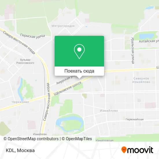 Карта KDL