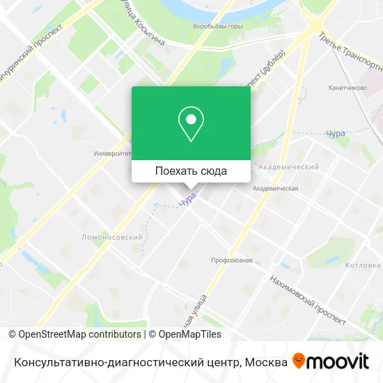 Карта Консультативно-диагностический центр