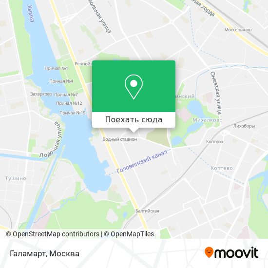 Карта Галамарт