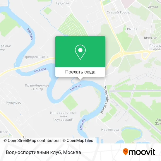Карта Водноспортивный клуб