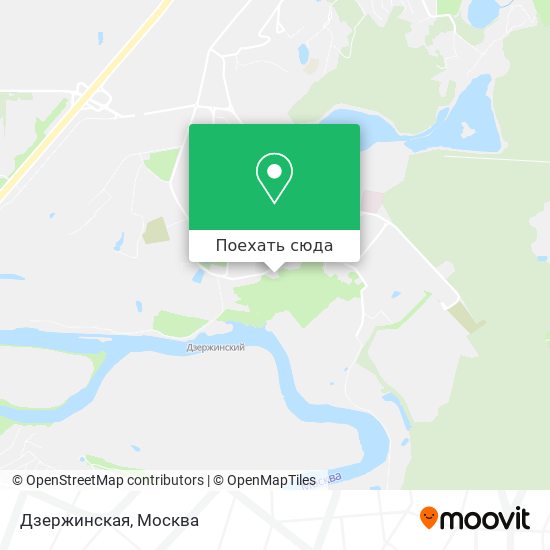 Карта Дзержинская