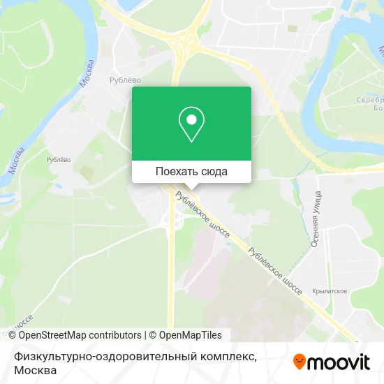 Карта Физкультурно-оздоровительный комплекс