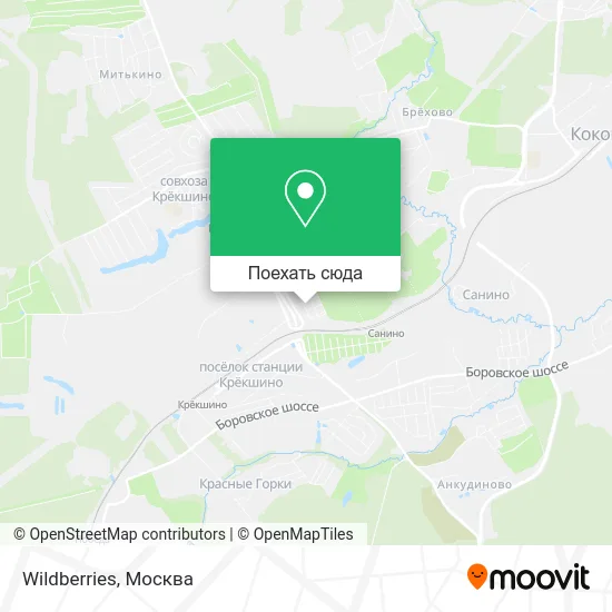 Карта Wildberries