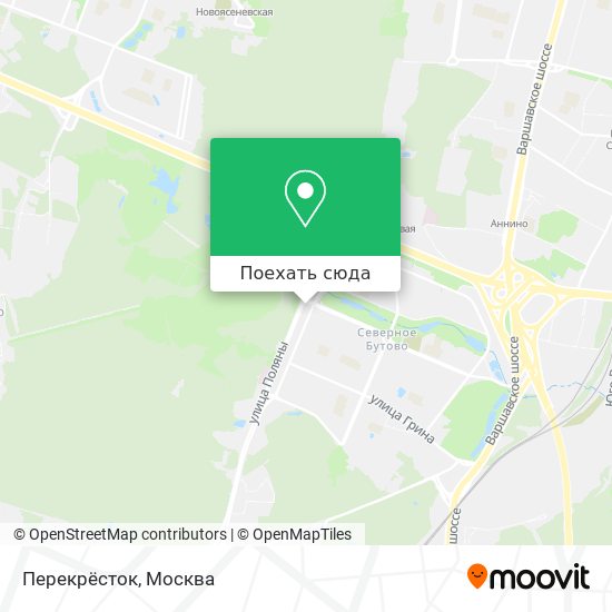 Карта Перекрёсток