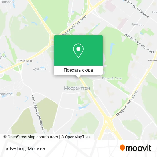 Карта adv-shop