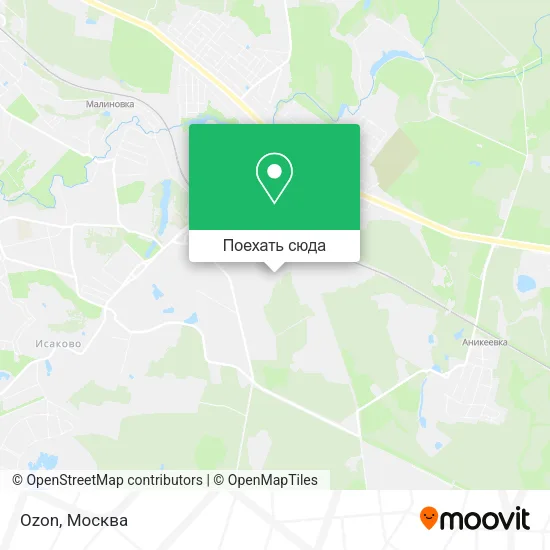 Карта Ozon