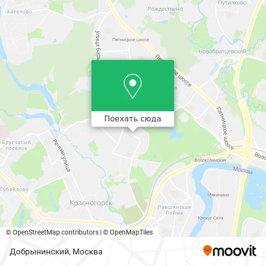 Карта Добрынинский