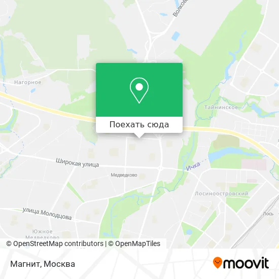 Карта Магнит