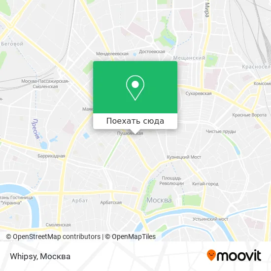 Карта Whipsy