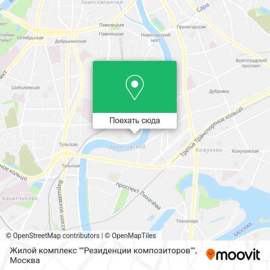 Карта Жилой комплекс ""Резиденции композиторов""