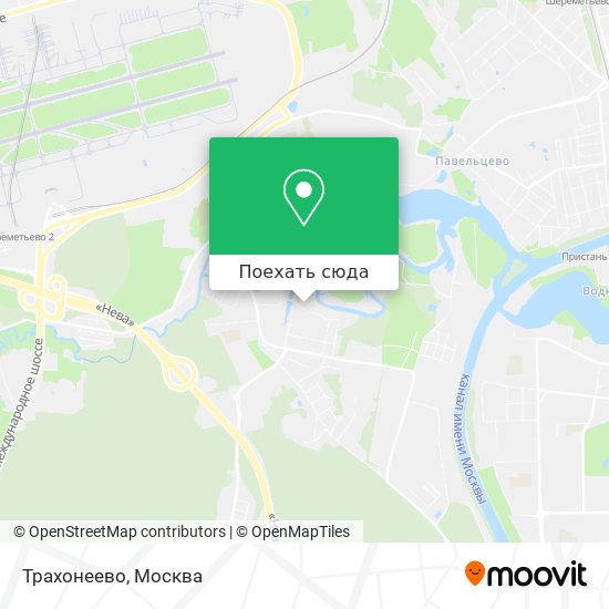 Карта Трахонеево