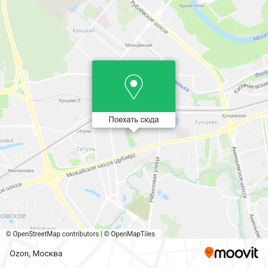Карта Ozon