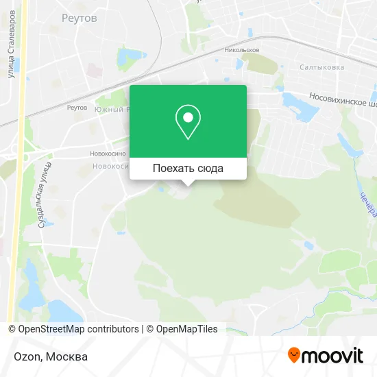 Карта Ozon