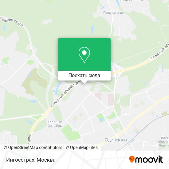 Карта Ингосстрах