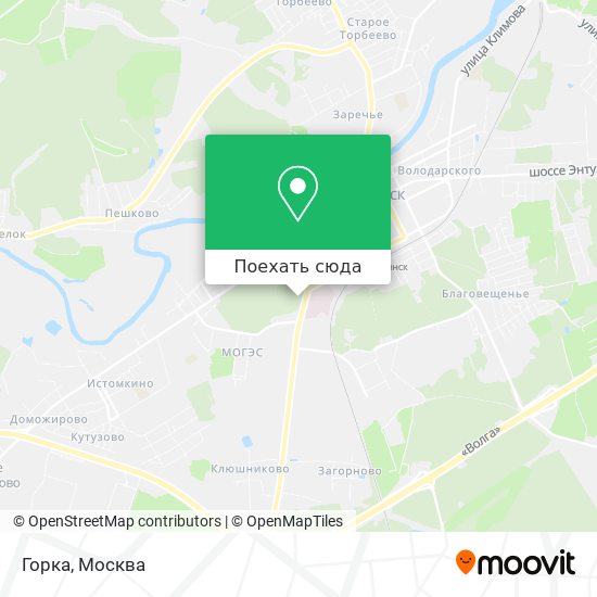 Карта Горка