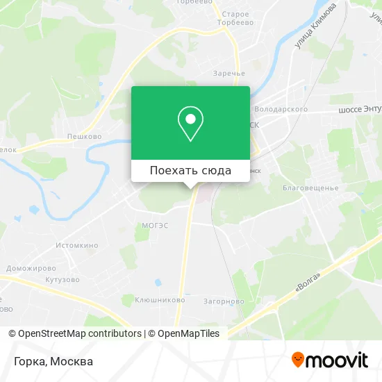 Карта Горка