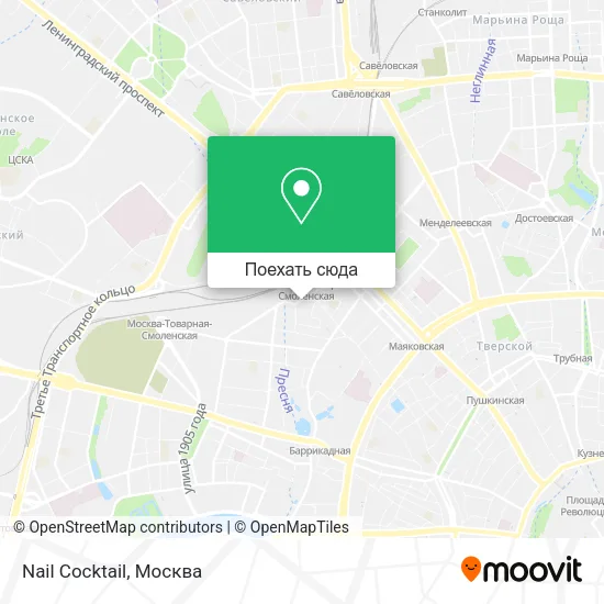 Карта Nail Cocktail