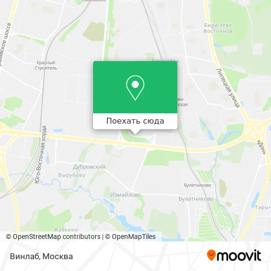 Карта Винлаб