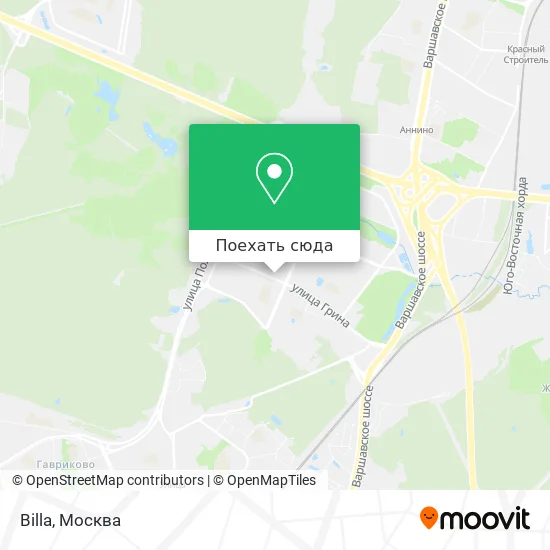 Карта Billa