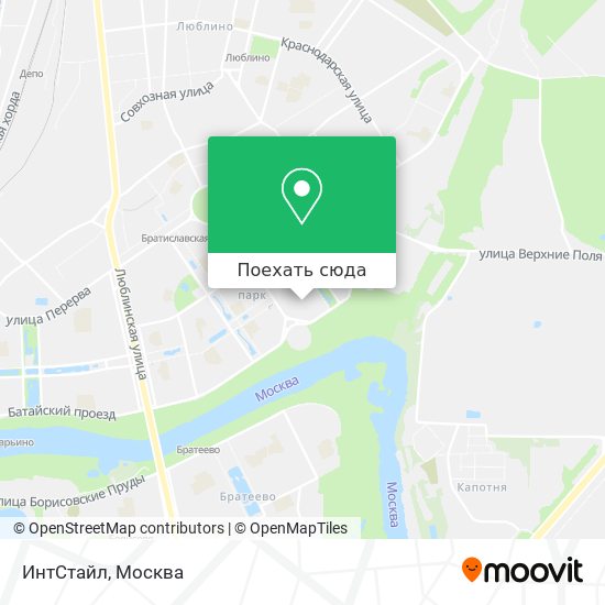 Карта ИнтСтайл