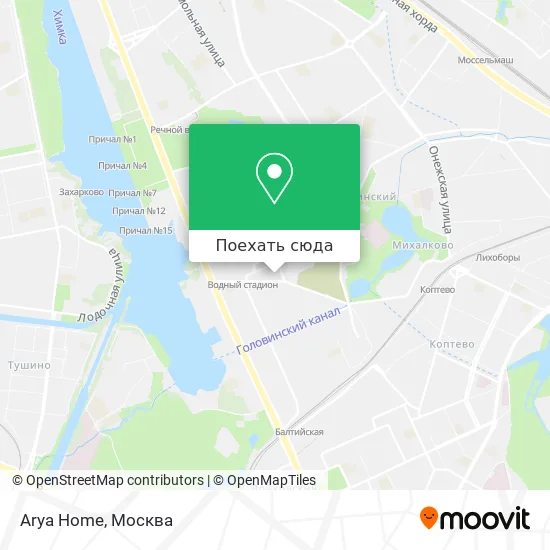 Карта Arya Home