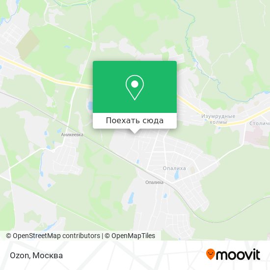 Карта Ozon