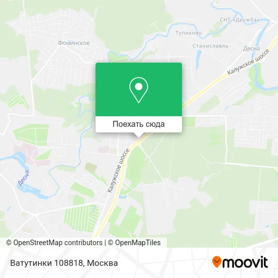Карта Ватутинки 108818