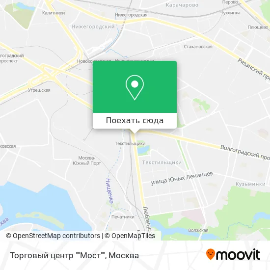 Карта Торговый центр ""Мост""