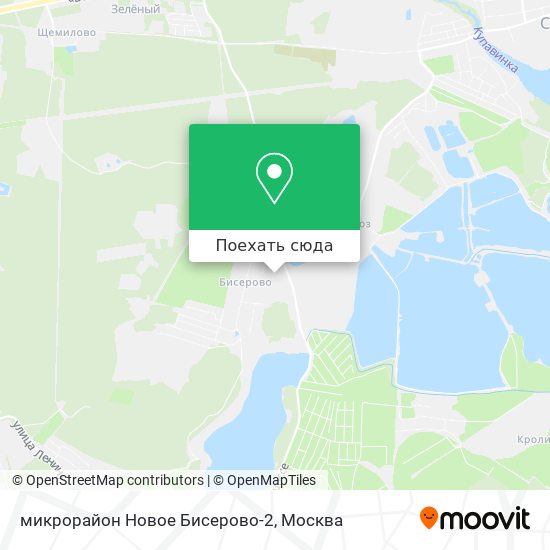 Карта микрорайон Новое Бисерово-2
