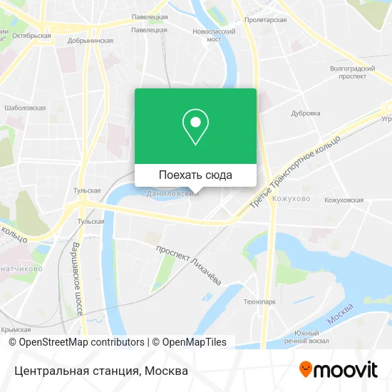 Карта Центральная станция