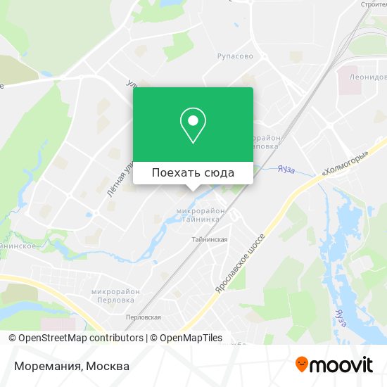 Карта Моремания