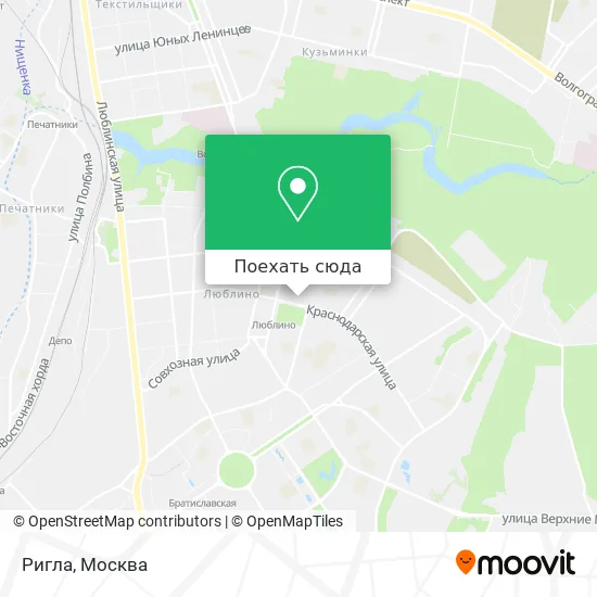 Карта Ригла