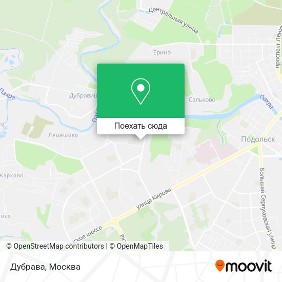 Карта Дубрава