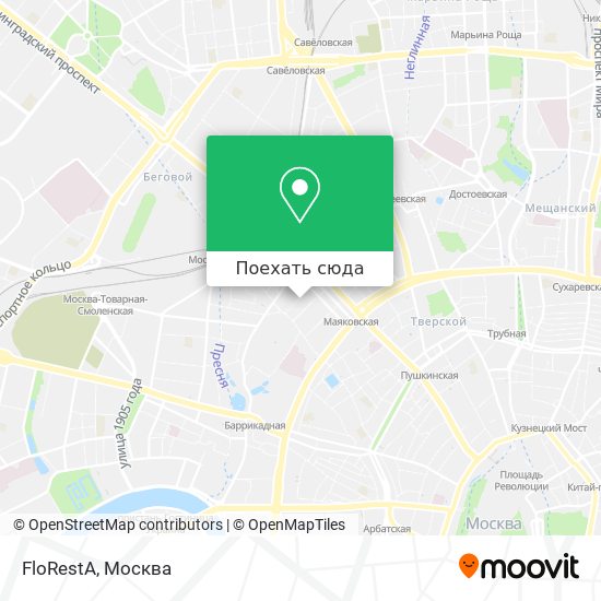 Карта FloRestA