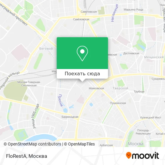 Карта FloRestA