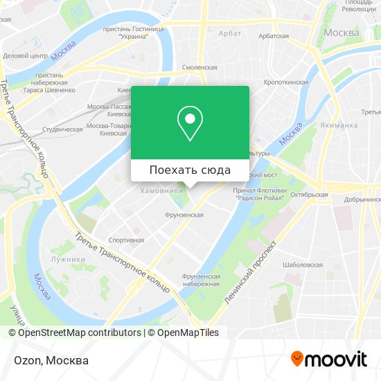Карта Ozon
