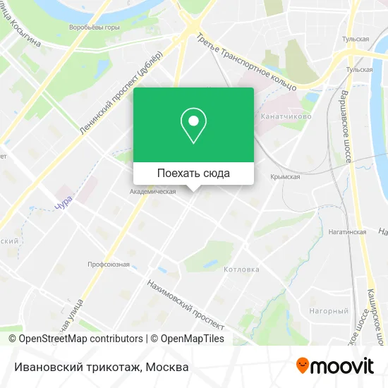 Карта Ивановский трикотаж