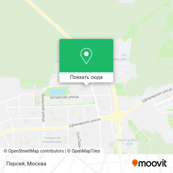 Карта Персей