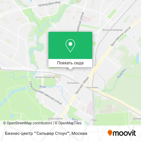 Карта Бизнес-центр ""Сильвер Стоун""