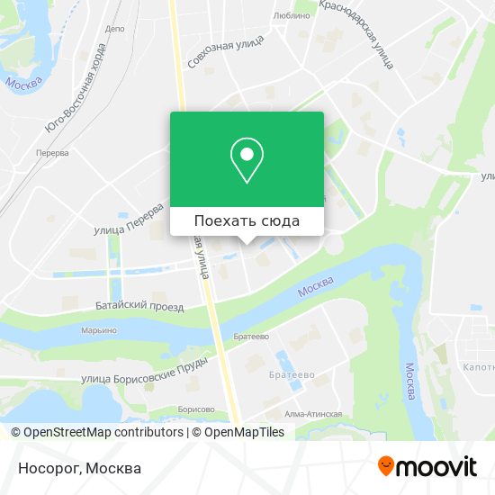 Карта Носорог