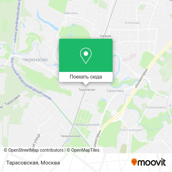 Карта Тарасовская